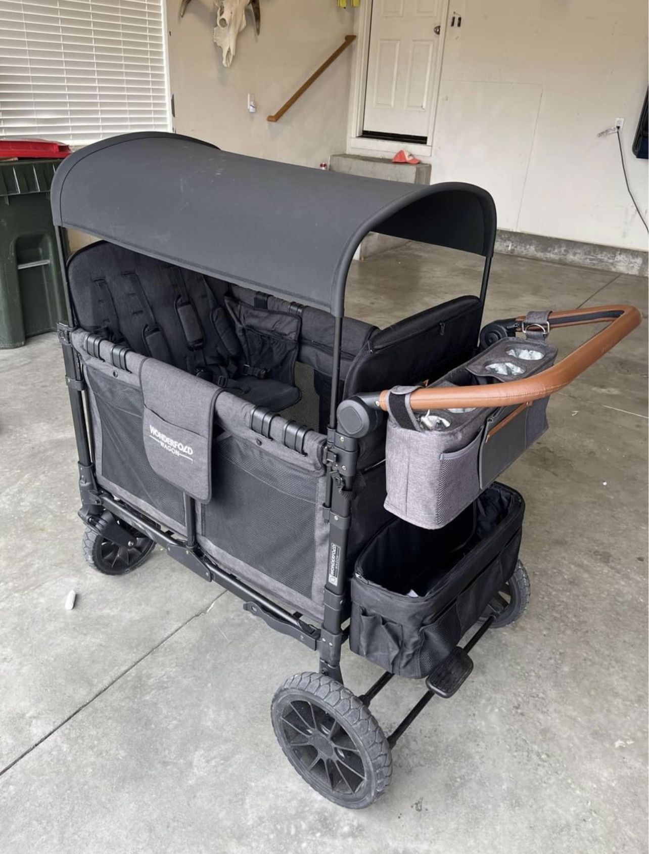 Wonderfold W4 Luxe Quad Stroller Wagon Pencil