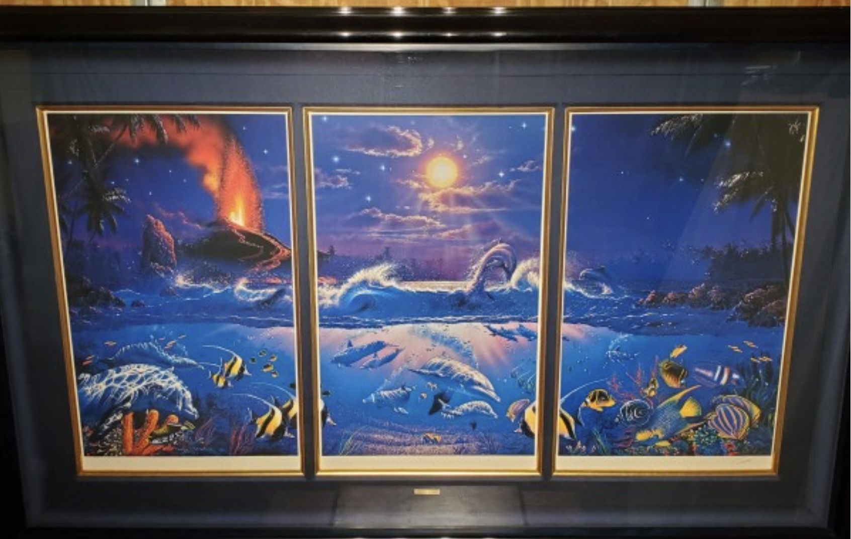 Christian Reise Lassen “DAWN OF PELE” Triptych