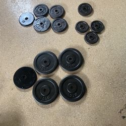 Barbell Weights 89 Pounds Lbs.  