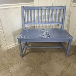 Beautiful Antique Style  Restored Bench