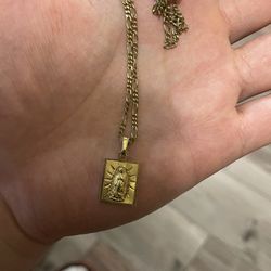 74k Gold Plated Necklace 