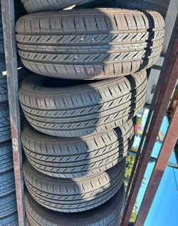 205_55R16 Century Brand tires usadas en perfecta condición set off (4)