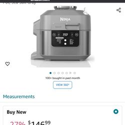 Ninja SF301 Speedi Rapid Cooker & Air Fryer, 6-Quart Capacity, 12-In-1 Functions To Steam, Bake, Roast, Sear, Sauté, Slow Cook, Sous Vide & More, 15-M