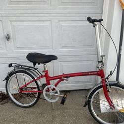 Dahon Classic Red Folding Bike 