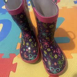 Toddler Rain Boots - Size 7/8
