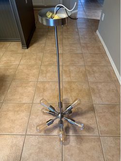 9 light Sputnik chandelier