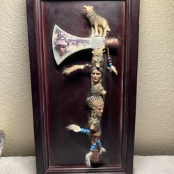 Indian hatchet art