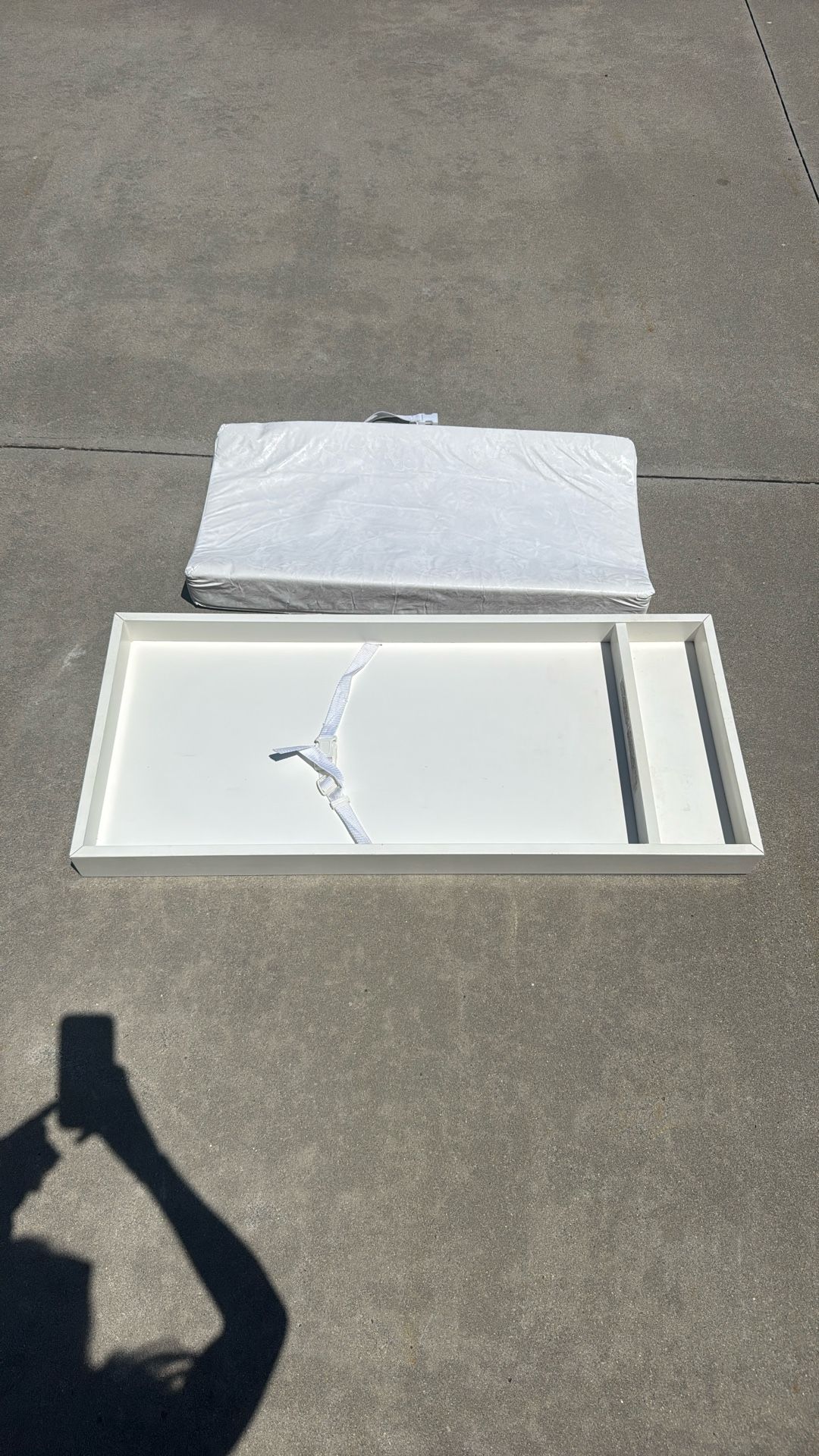 Changing Table Topper with Changing Pad