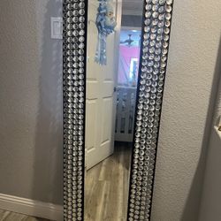Rhinestone Mirror