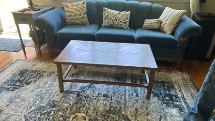 Metal coffee table