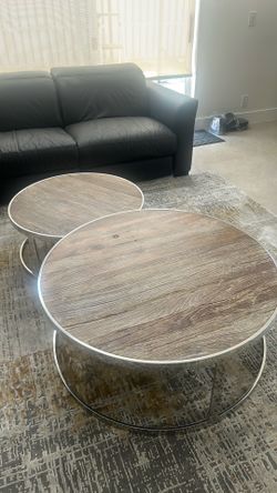 Coffee tables - set of two