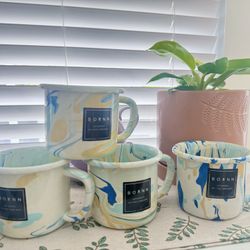 Brand New Bornn Turkish Handmade Mugs Set