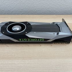 CLEAN NVIDIA GeForce GTX 1080 Founders Edition Graphics Card / 8GB