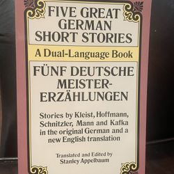 FIVE GREAT GERMAN SHORT STORIES