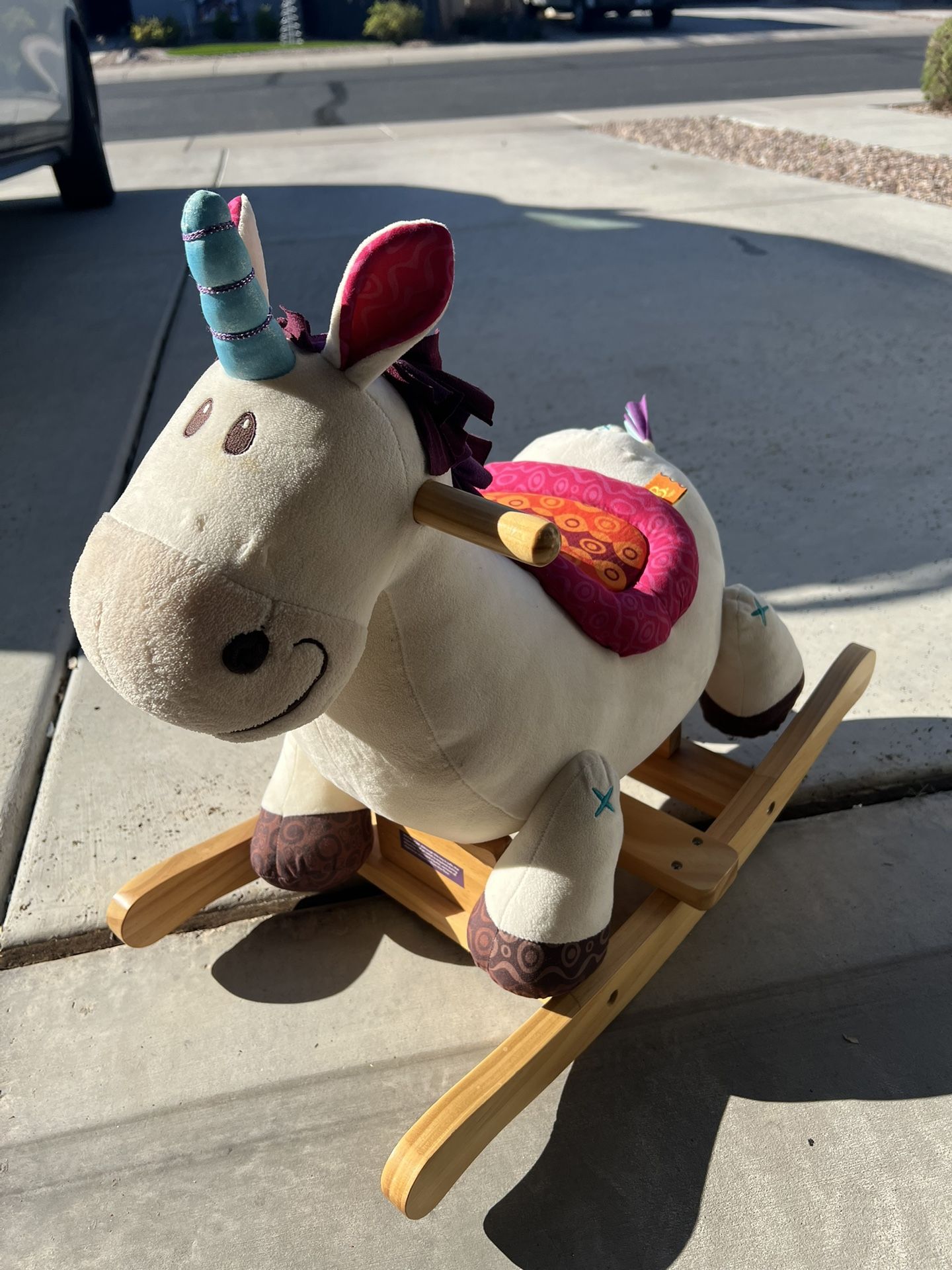 Toddler Unicorn Rocker