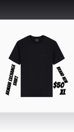 Armani Exchange Black Slim Fit Shirt Brand New XL