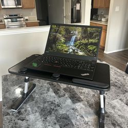 Adjustable Laptop Stand For Table/Desk/Bed 