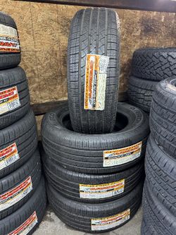 SET OF FOUR NEW TIRES 255/60/19 ARROYO GRANDSPORT ALL SEASON INCLUDING MOUNT AND BALANCE. ASK ME FOR SIZES AND BRANDS 