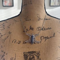 Sodalite Crystal Necklace