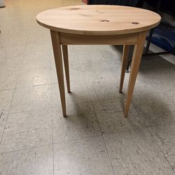Oval Shape Side Table