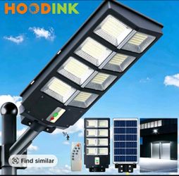 Solar Street Light Outdoor 3 Modes LED Motion Sensor Security Wall Lamp for Garden Yard Porch Decor IP65 Waterproof Remote Control Solar Lights Outdoo