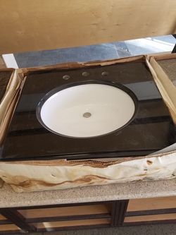 brand new bathroom sink 25x22
