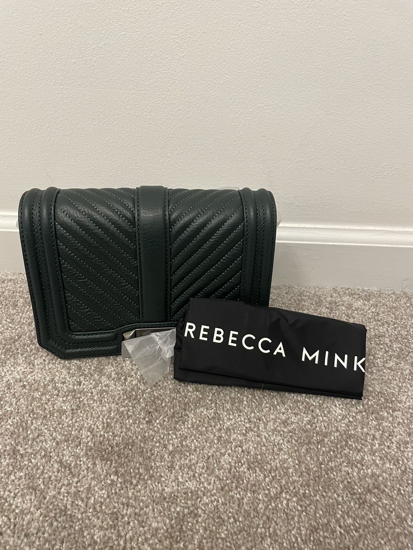 NEW Rebecca Minkoff Quilted Chevron Crossbody