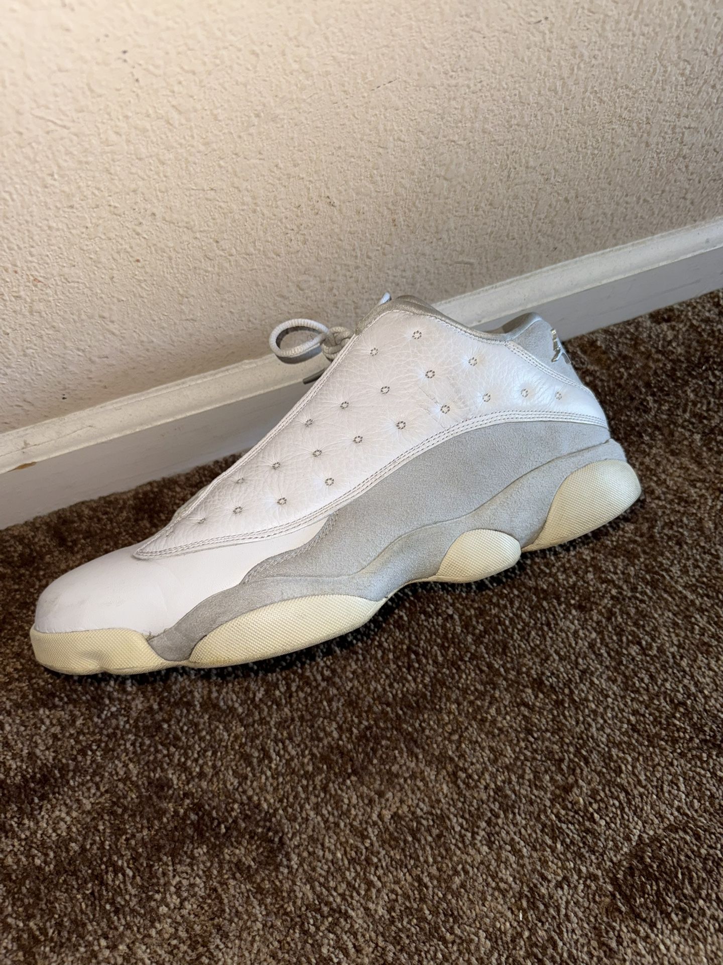 Jordan 13 Retro Low All White
