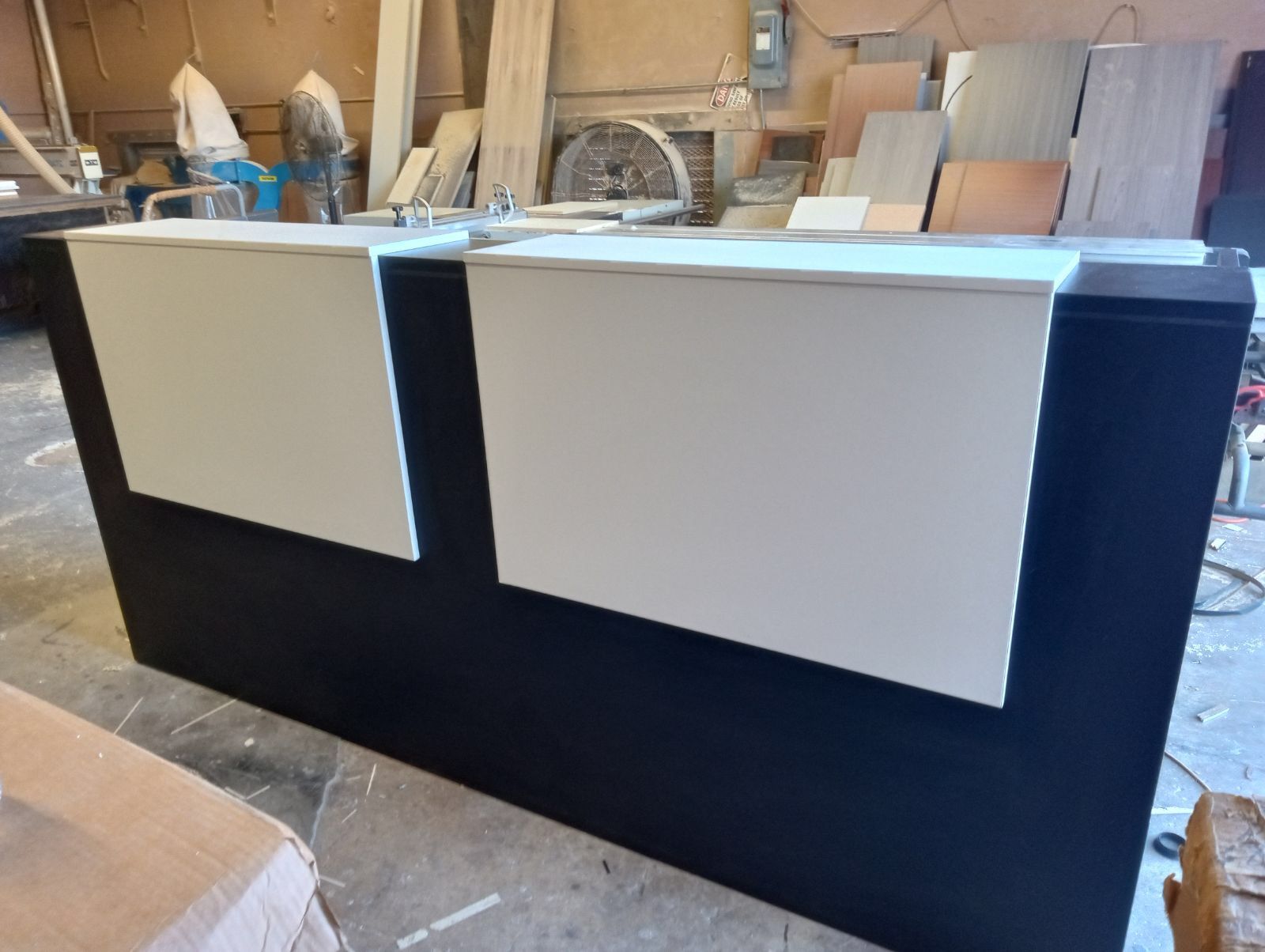 Custom Reception Desk 