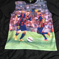 Vintage Lionel Messi Barcelona T-shirt