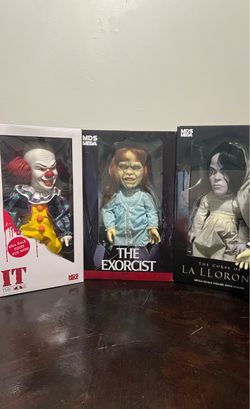 Pennywise, The Exorcist, La Llorona talking dolls