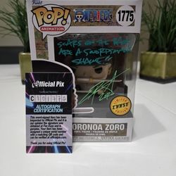Signed Zoro Funko Pop