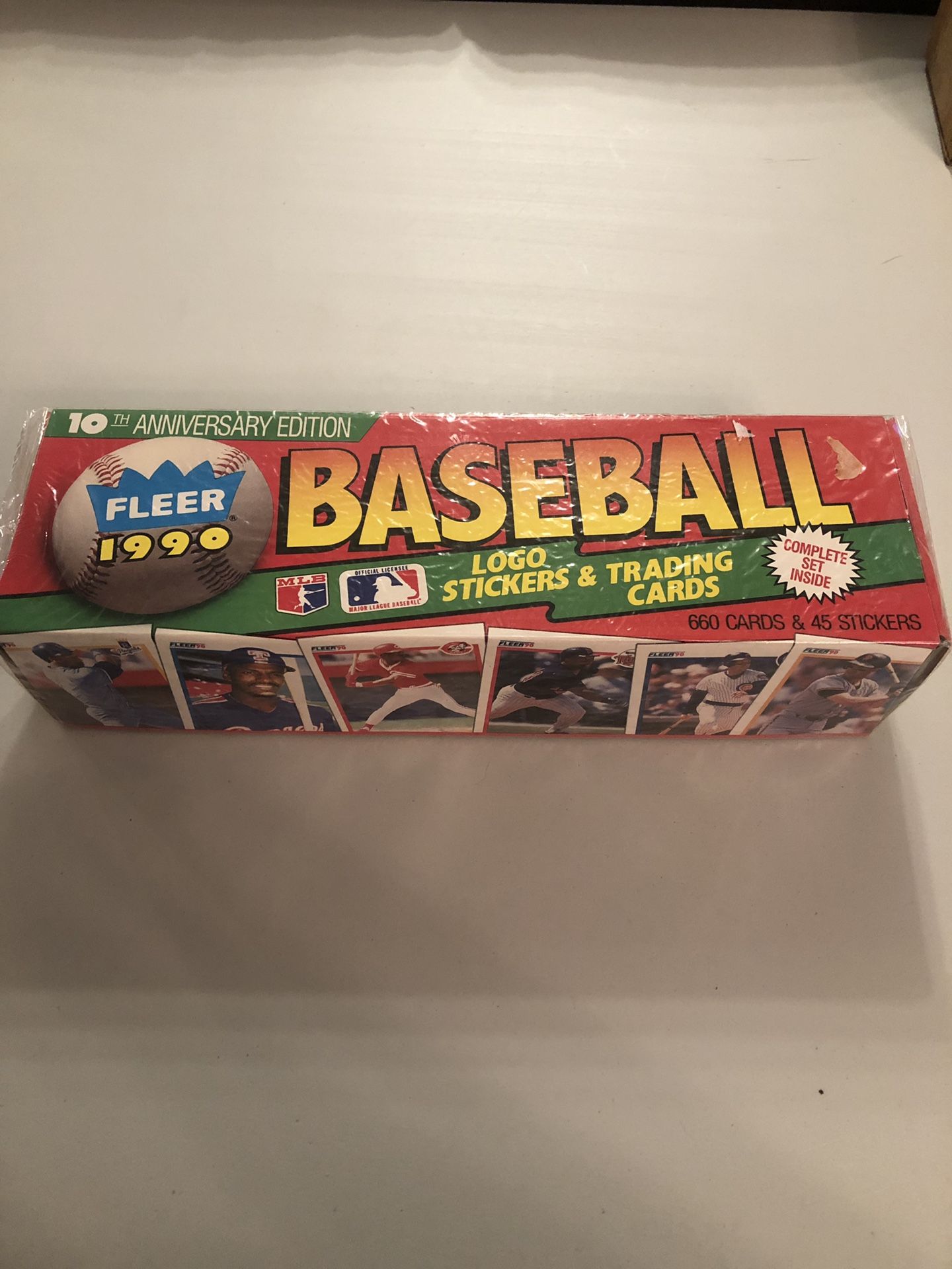 1990 Sealed Fleer Baseball complete set 600 Cards!