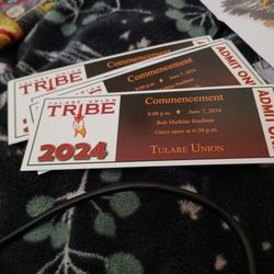 Tulare Union Graduation Tickets