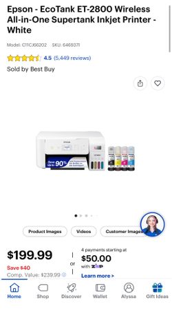 Espon et-2800 smart tank, smart, printer, refillable ink cartridges