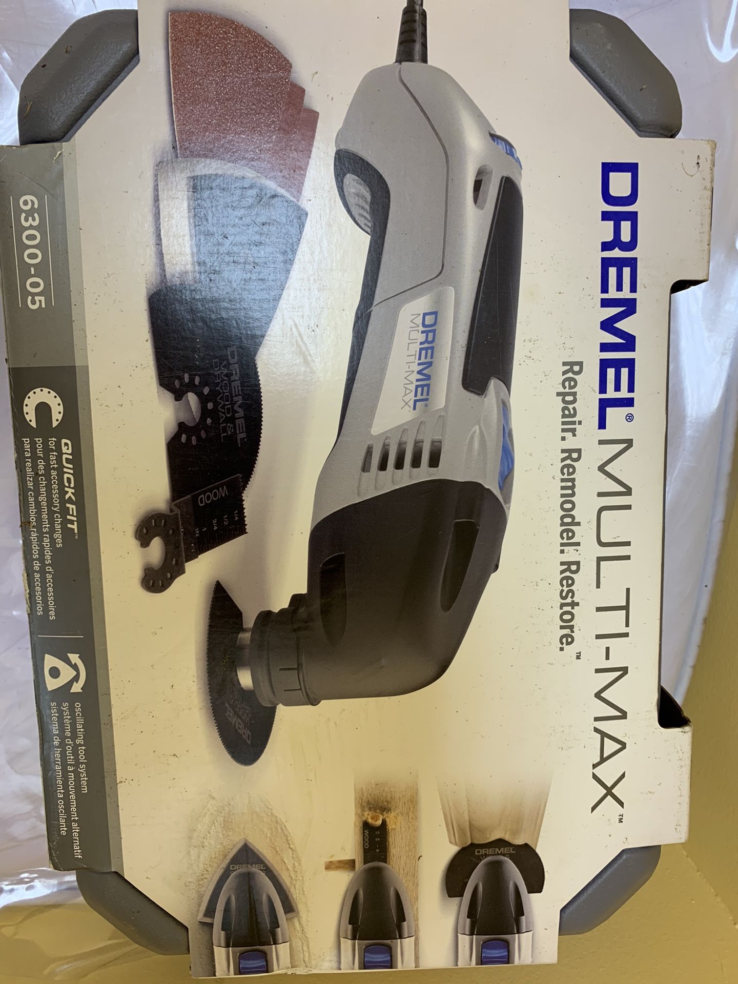Dremel 6300-05 120-Volt Multi-Max Oscillating Kit