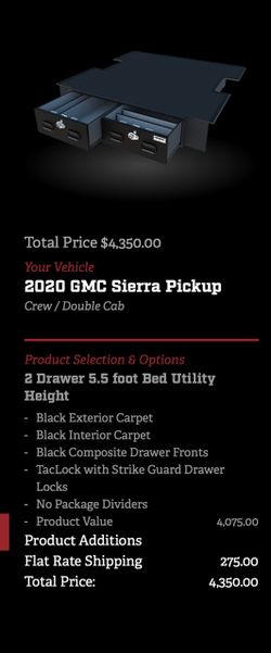 GMC Truck Bed Utility