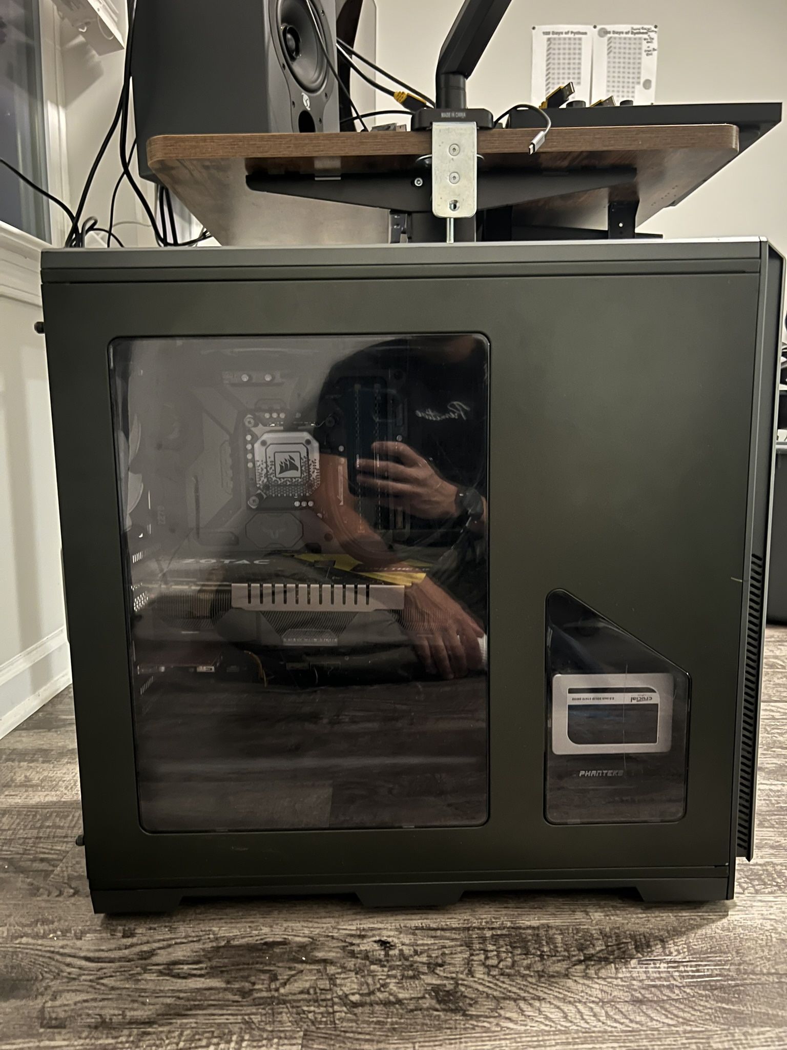 Custom Gaming & Workstation PC – i7-7700K, GTX 1080, SSD + 6TB, RGB Liquid Cooled – $475 (CLT)
