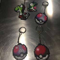 Keychains bead art