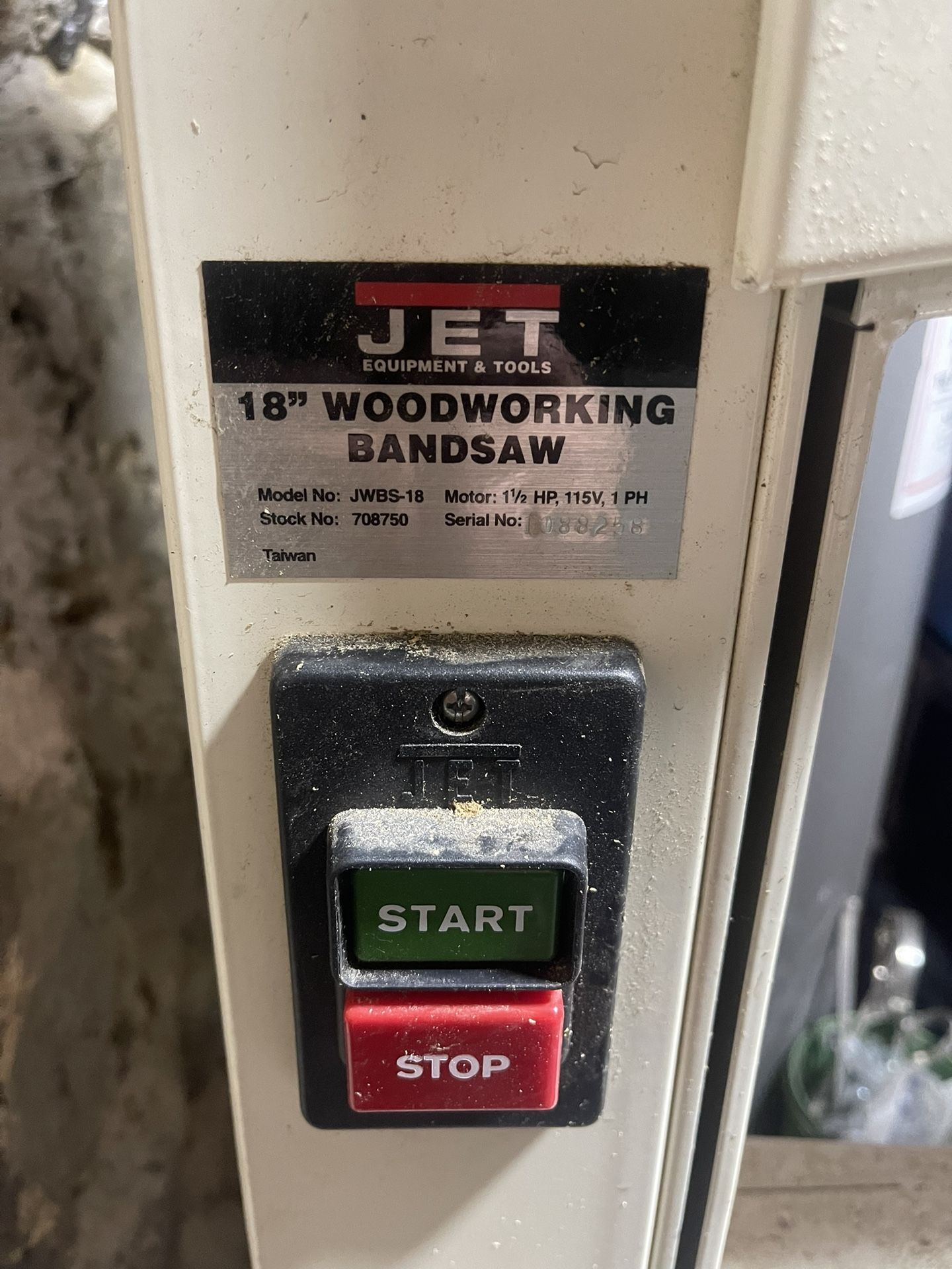 Workshop Bandsaw