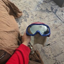 Salomon Women's Helmet Medium With Goggles