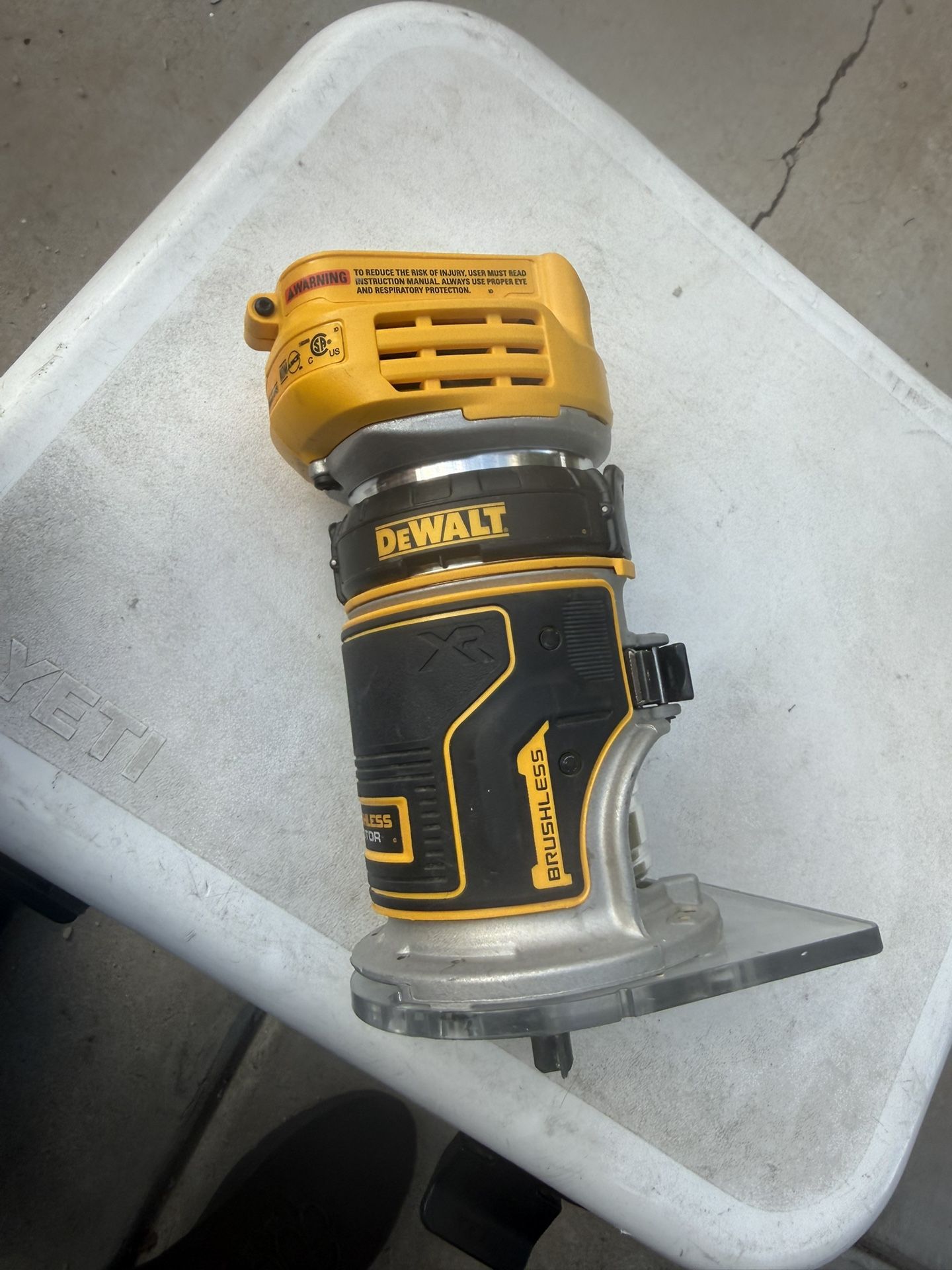 Dewalt Brushless Xr Router Only Tool 