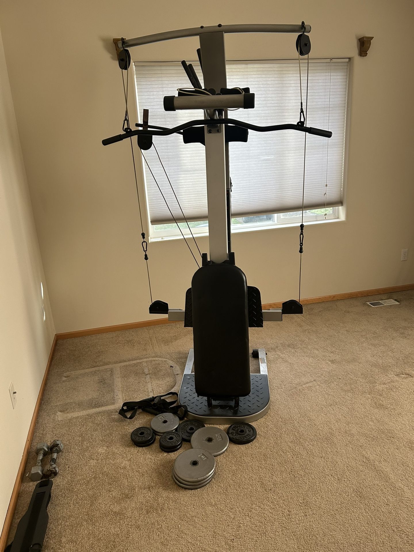 Cross Bow Weider Home Gym Equipment-Weights NOT INCLUDED