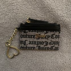Grey Juicy Couture Card Holder Wallet