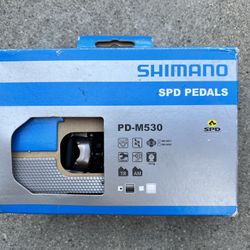 New Shimano Spd Pedals PD-M530 New