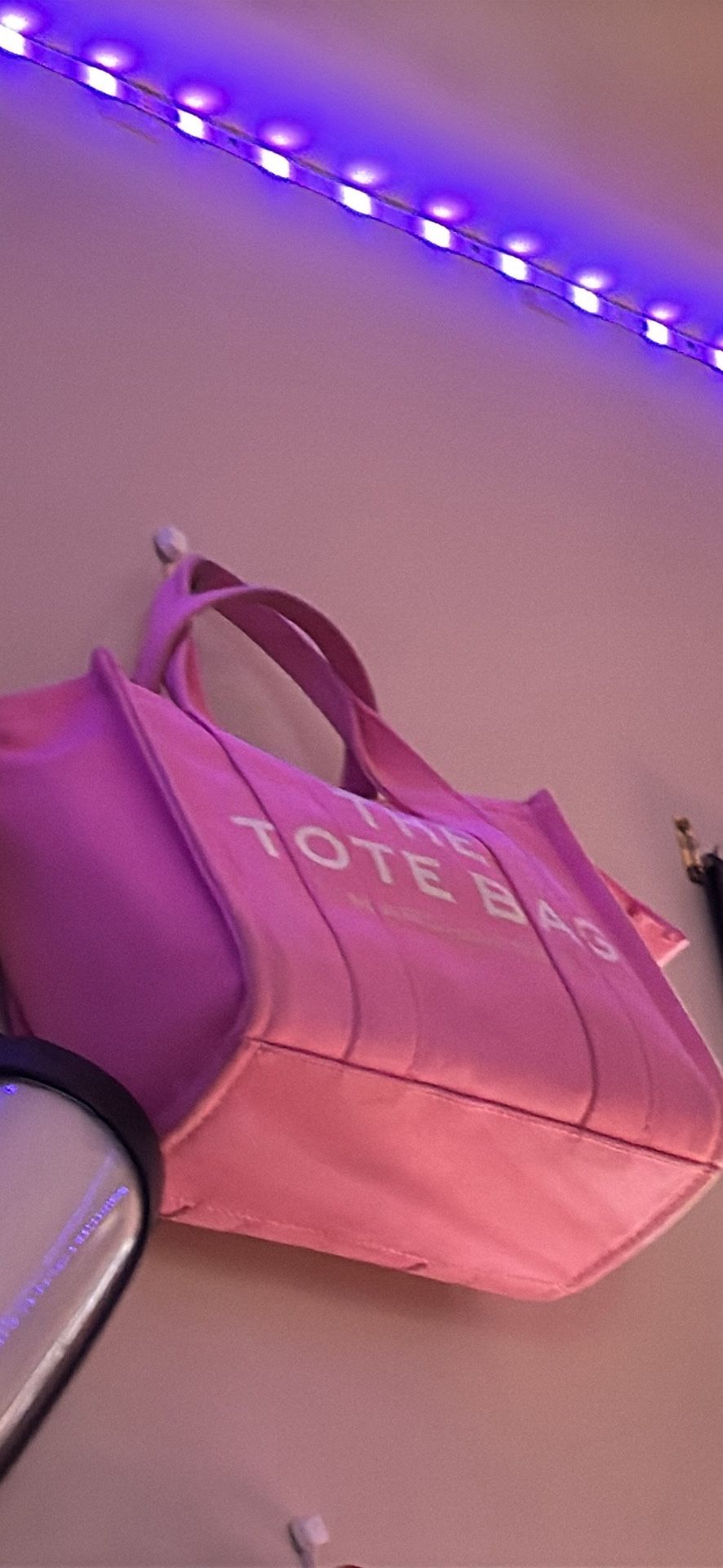 pink large marc jacob’s bag