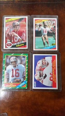 4 Joe Montana Cards