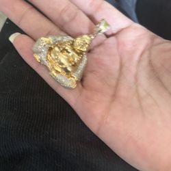 Laughing Buddha pendant