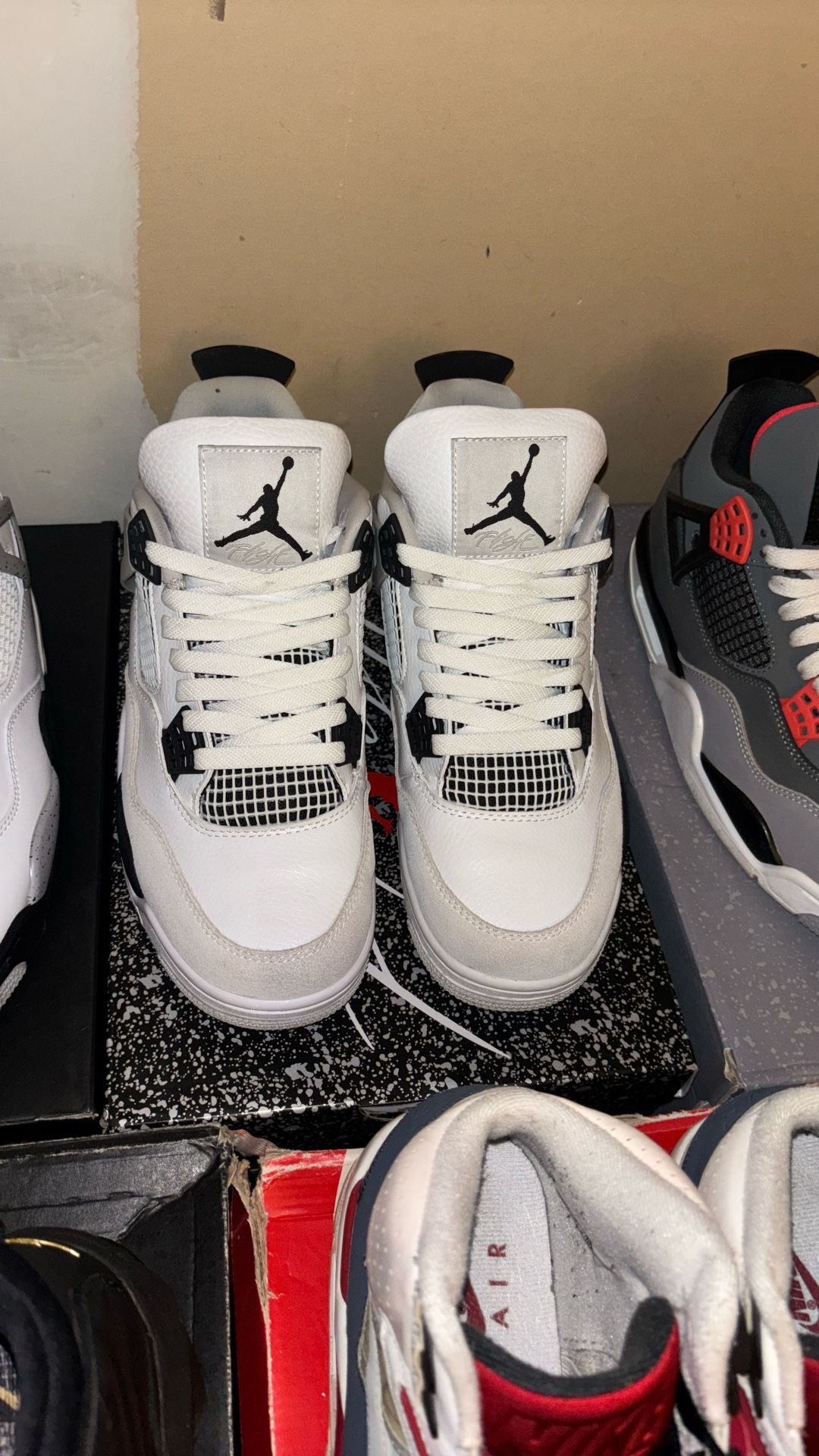 Jordan 4 Military Black Size 9