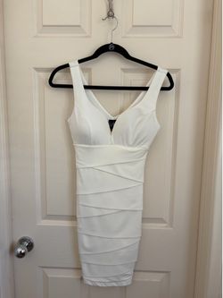 White Cocktail Dress, S